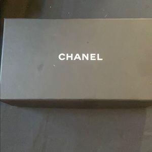 Chanel oversized sunglasses.